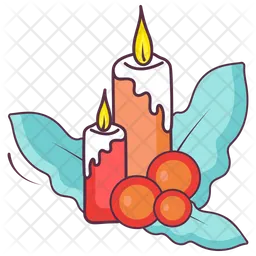 Burning Candles  Icon