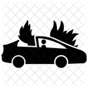 Burning Car  Icon