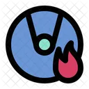 Burning Cd  Icon