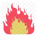 Burning Fire Bonfire Blazing Flames Dancing 아이콘