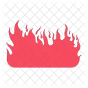 Burning Flame Crackling Fire Inferno Blaze Icon