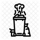 Burning Garbage Dark Icon