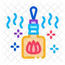 Burning Gas Fuel Icon