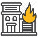 Burning Home  Icon