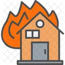 Burning Home  Icon