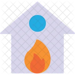 Burning house  Icon