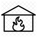 Burning house  Icon