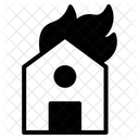 Burning House Icon