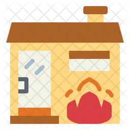 Burning House  Icon