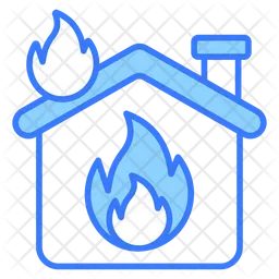 Burning House  Icon