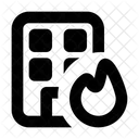 Burning House  Icon