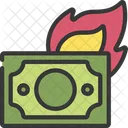 Burning Money  Icon