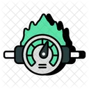 Burning Speedometer  Icon