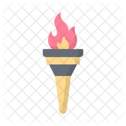 Burning torch  Icon