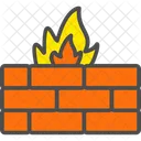 Burning Wall  Icon