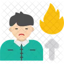 Burnout Exhaustion Stress Icon