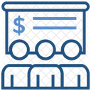 Buro Dollarzeichen Board Symbol