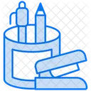 Burobedarf Schreibwaren Tischglobus Symbol