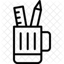 Burobedarf Stift Schreibwaren Symbol