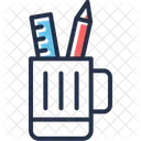 Burobedarf Stift Schreibwaren Symbol