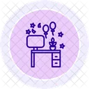 Bürofeier  Symbol