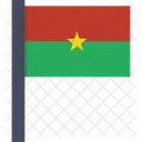 Burkina Faso Nacional Ícone