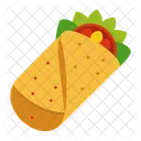 Burrito Comida Fast Food Ícone