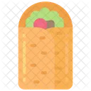 Burrito Take Away Eating Icon