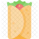 Burrito Mexian Food Fast Food Icon