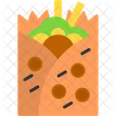 Burrito Cheese Food Icon