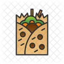 Burrito Cheese Food Icon