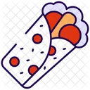 Burrito Fast Food Tortilla Icon