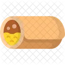 Burrito Tortilla Wrap Icon