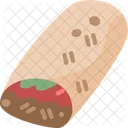 Burrito Tortilla Wrap Icon