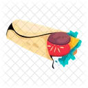 Tortilla Wrap Burrito Fast Food Icône