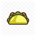 Burrito Food Snacks Icône
