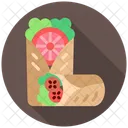 Burrito Food Fast Food Icône