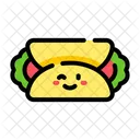 Burrito Tortilla Wrap Tortilla Burrito Icône