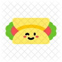 Burrito Tortilla Wrap Tortilla Burrito Icône