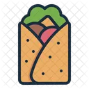 Burritos Lanche Comida Ícone