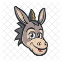 Burro Animal Fauna Icono
