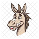 Burro Animal Fauna Icono