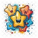 Bursting Shapes  Icon