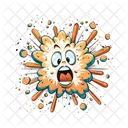 Bursting Shapes Icon