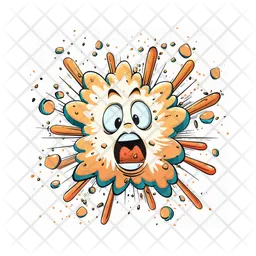 Bursting Shapes  Icon