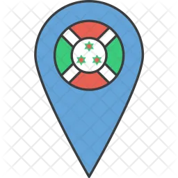 Burundi Flag Icon