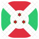 Burundi National Country Icon