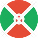 Burundi Flag Country Icon