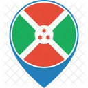 Burundi Flag World Icon