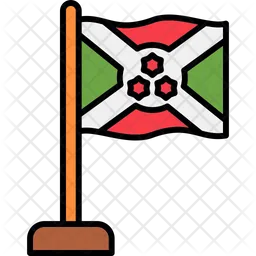 Burundi Flag Icon